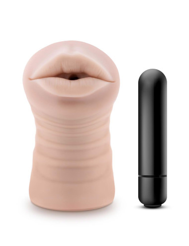 ENLUST NICOLE VIBRATING STROKER BEIGE