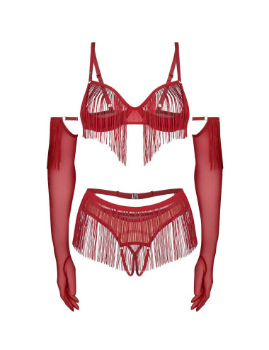 Rossay Red komplet 4-częściowy otwarty 2XL/3XL