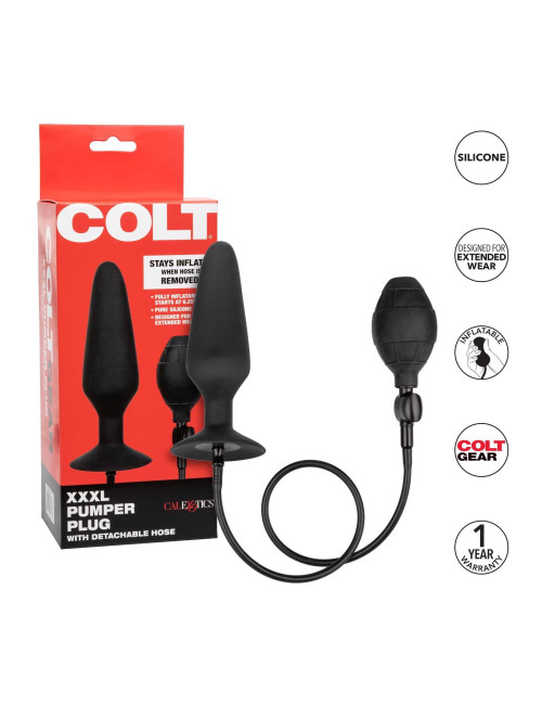 COLT XXXL Pumper Plug Black