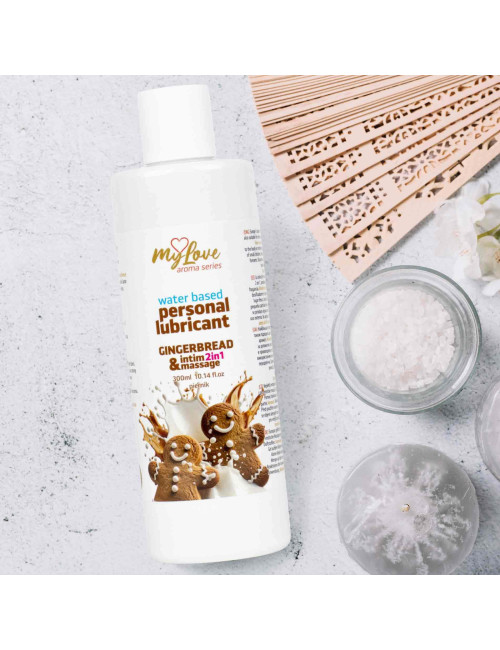 MyLove Aroma Intim & Massage Żel 2w1 Piernik 300 ml