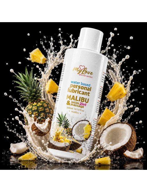 MyLove Aroma Intim & Massage Żel 2w1 Malibu 300 ml