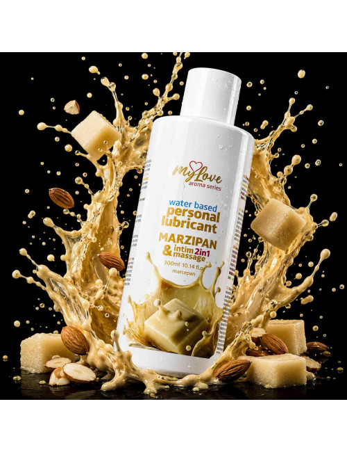 MyLove Aroma Intim & Massage Żel 2w1 Marcepan 300 ml