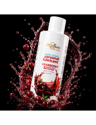 MyLove Aroma Series Intim&Massage 2in1 Cranberry 300ml