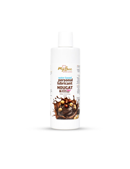 MyLove Aroma 2w1 Żel do masażu i miejsc intymnych Nougat 300ml