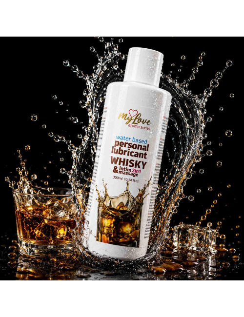 MyLove Aroma 2w1 Żel do masażu i miejsc intymnych Whisky 300ml