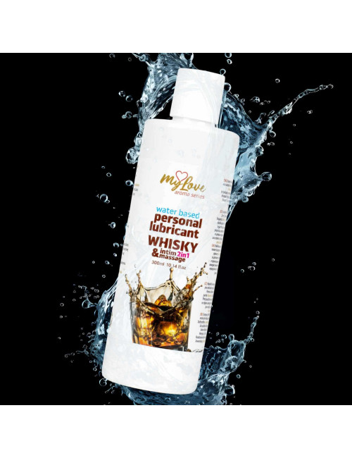 MyLove Aroma 2w1 Żel do masażu i miejsc intymnych Whisky 300ml