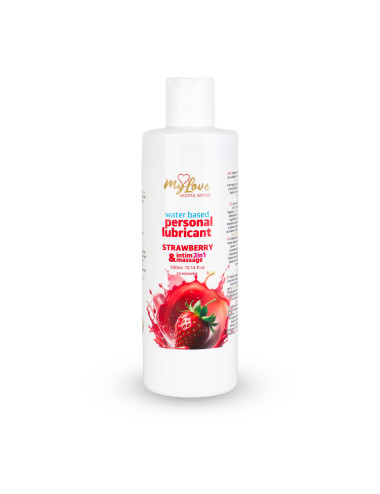 MyLove Aroma Series Intim&Massage 2in1 Strawberry 300ml