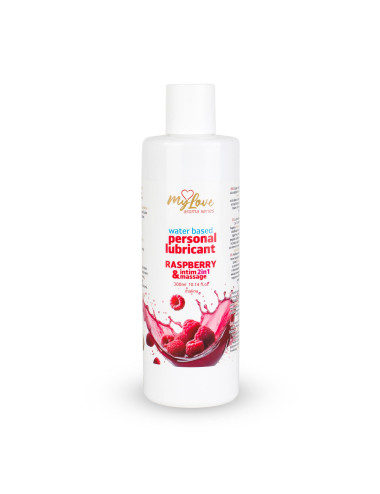 MyLove Aroma Series Intim&Massage 2in1 Raspberry 300ml