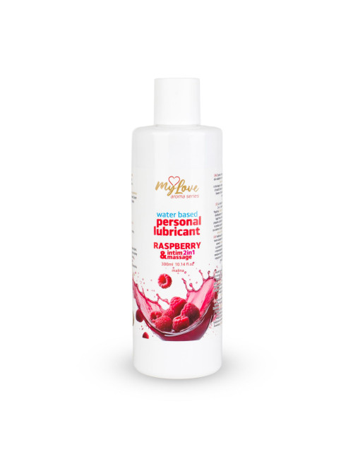 MyLove Aroma Series Żel do higieny intymnej i masażu Malina 300 ml