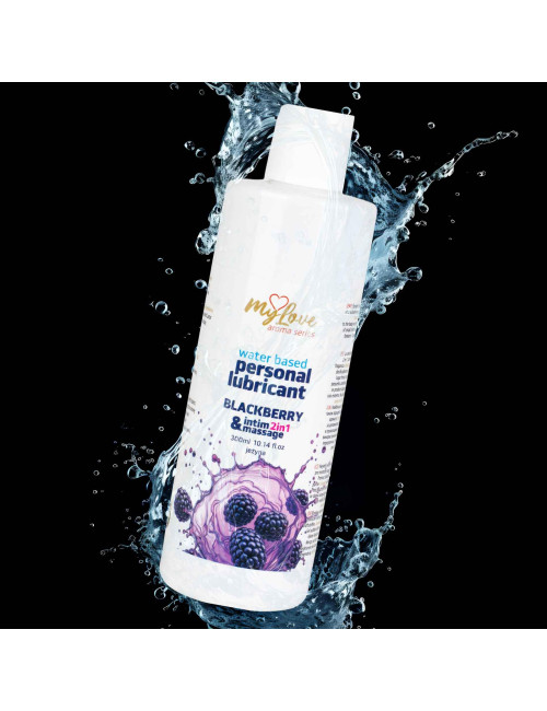 MyLove Aroma Series Żel do higieny intymnej i masażu Jeżyna 300 ml