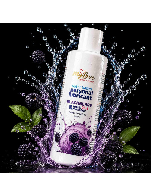 MyLove Aroma Series Żel do higieny intymnej i masażu Jeżyna 300 ml