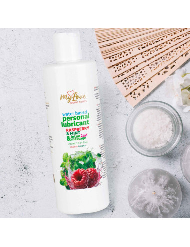 MyLove Aroma Series Intim&Massage 2in1 Raspberry & Mint 300ml