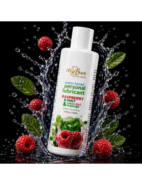 MyLove Aroma Series Intim&Massage 2in1 Raspberry & Mint 300ml