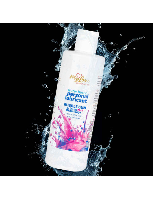 MyLove Aroma Series Żel do higieny intymnej i masażu Guma Balonowa 300 ml