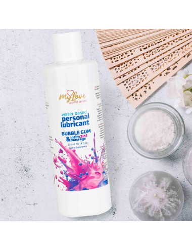 MyLove Aroma Series Intim&Massage 2in1 Bubble Gum 300ml