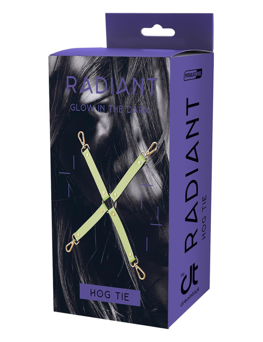 RADIANT HOG TIE GLOW IN THE DARK GREEN