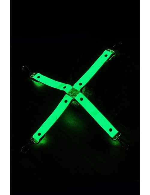RADIANT HOG TIE GLOW IN THE DARK GREEN