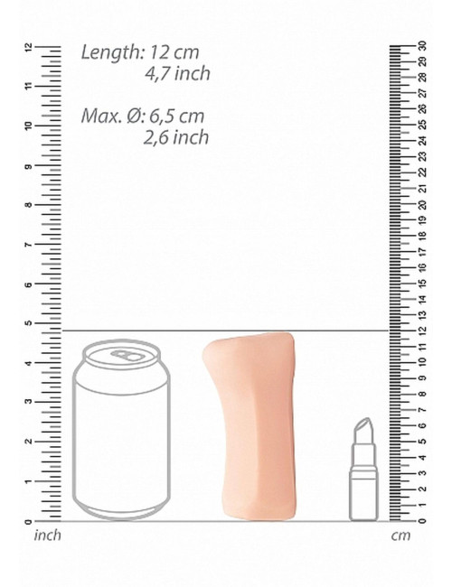 Self Lubrication Masturbator Anal - Flesh