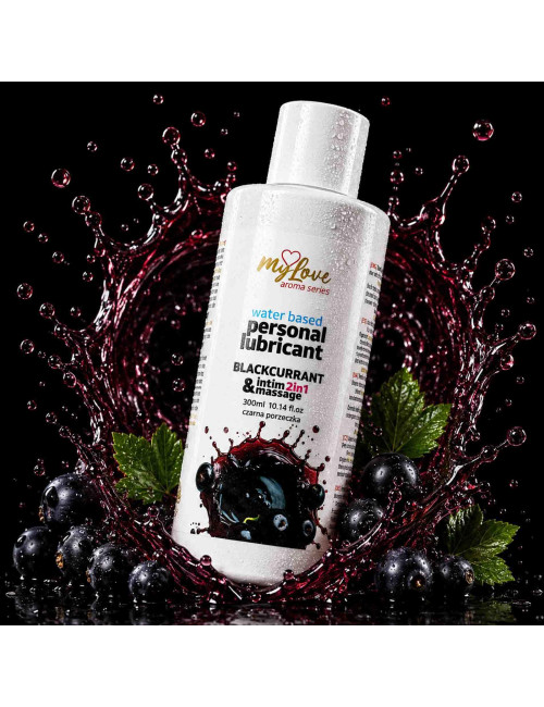 MyLove Aroma Intim & Massage 2w1 Czarna Porzeczka 300 ml