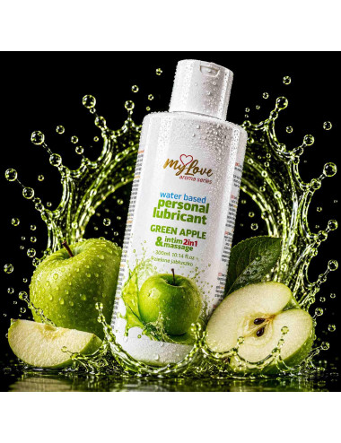 MyLove Aroma Series Intim&Massage 2in1 Green Apple 300ml