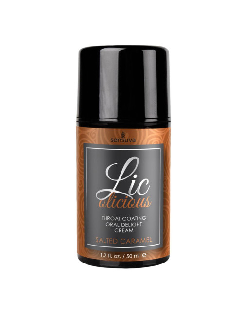Sensuva - Lic-o-licious Oral Delight Cream Salted Caramel 50