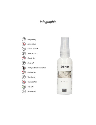Orgasm Delay Gel - 1.7 fl oz / 50 ml