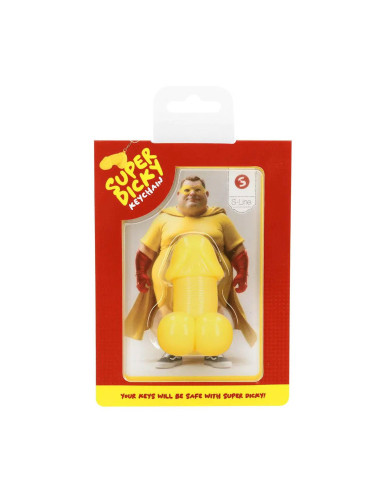 Super Dicky - Keychain - Yellow