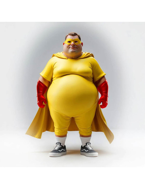 Super Dicky - Keychain - Yellow