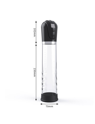 Pompka- PREMIUM RECHARGEABLE AUTOMATIC LCD PUMP