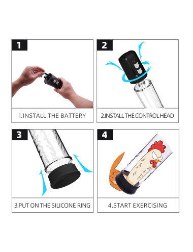 Pompka-SUCK VACUUM PENIS PUMP, THE BEST ENLARGEMENT SYSTEM