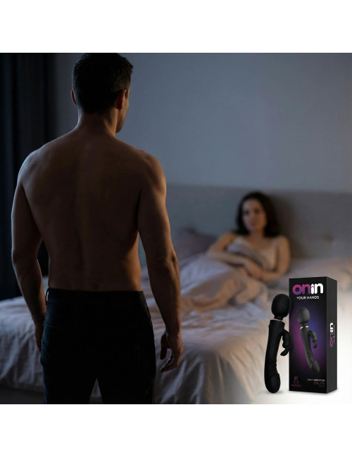 Rabbit vibrator - black