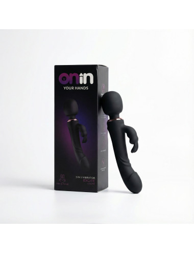 Rabbit vibrator - black