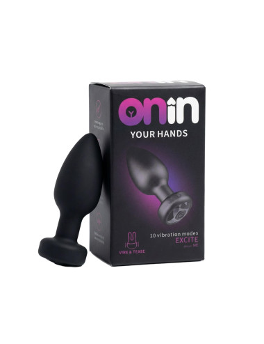 Vibrating butt plug