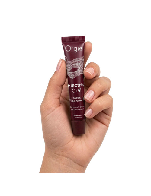 Orgie Electric Oral Truskawkowy Płyn Stymulujący 10 ml