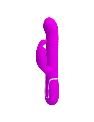 PRETTY LOVE - Coale Twinkled Tenderness Purple, 7 vibration functions 4 rotation functions 4 thrusting settings