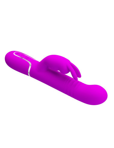 PRETTY LOVE - Coale Twinkled Tenderness Purple, 7 vibration functions 4 rotation functions 4 thrusting settings
