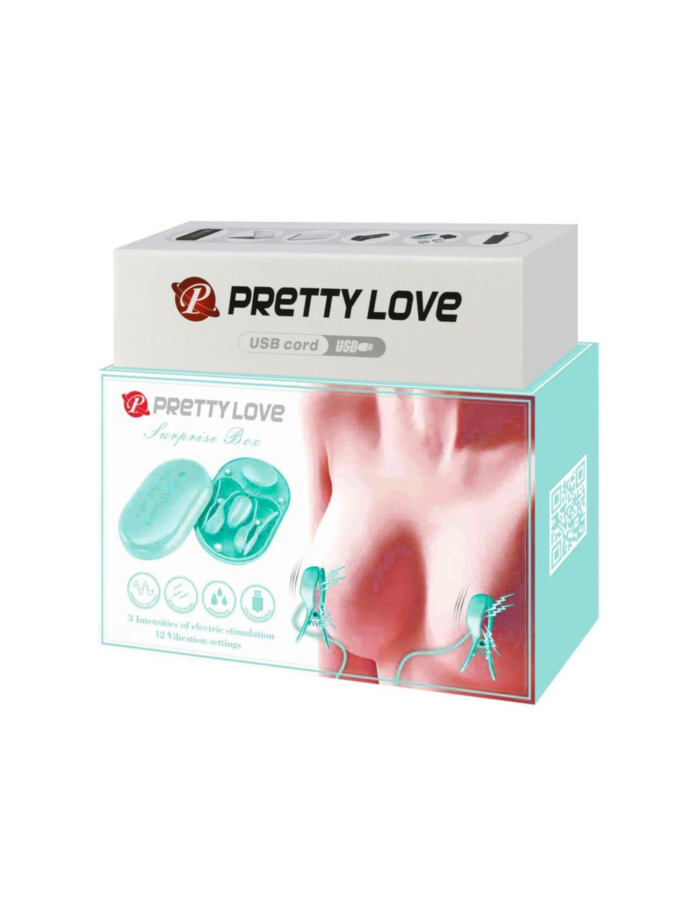 Pretty Love - Stymulator elektro z 3 poziomami i 7 wibracjami USB