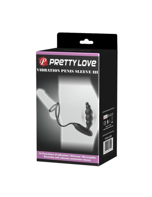 PRETTY LOVE - Vibration Penis Sleeve III