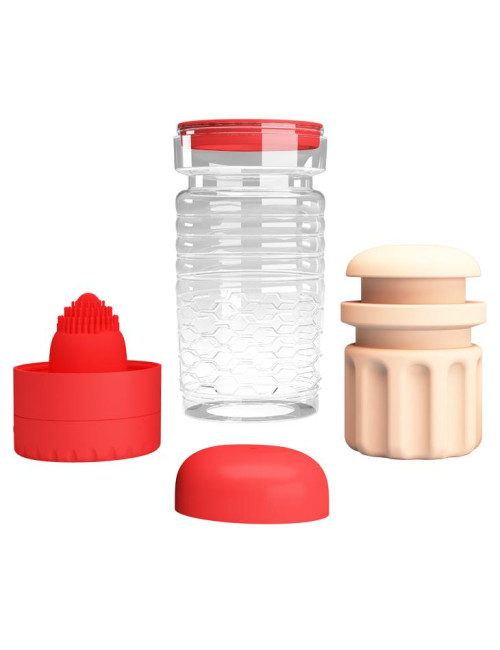 Pretty Love Emily – Czerwony masturbator męski