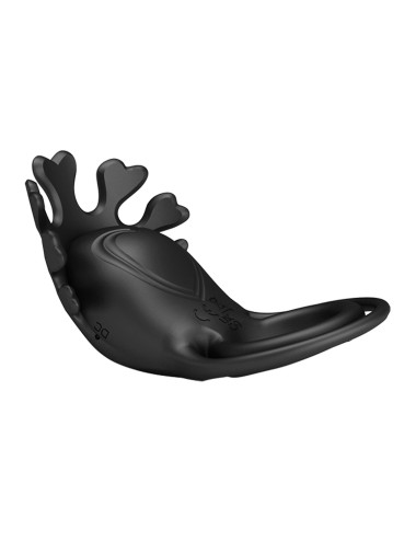 PRETTY LOVE - VIBRANT PENIS RING RUBEN Black, 7 vibration functions