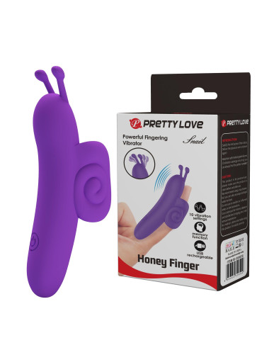 PRETTY LOVE - Snail Honey Finger, 10 vibration functions Memory function