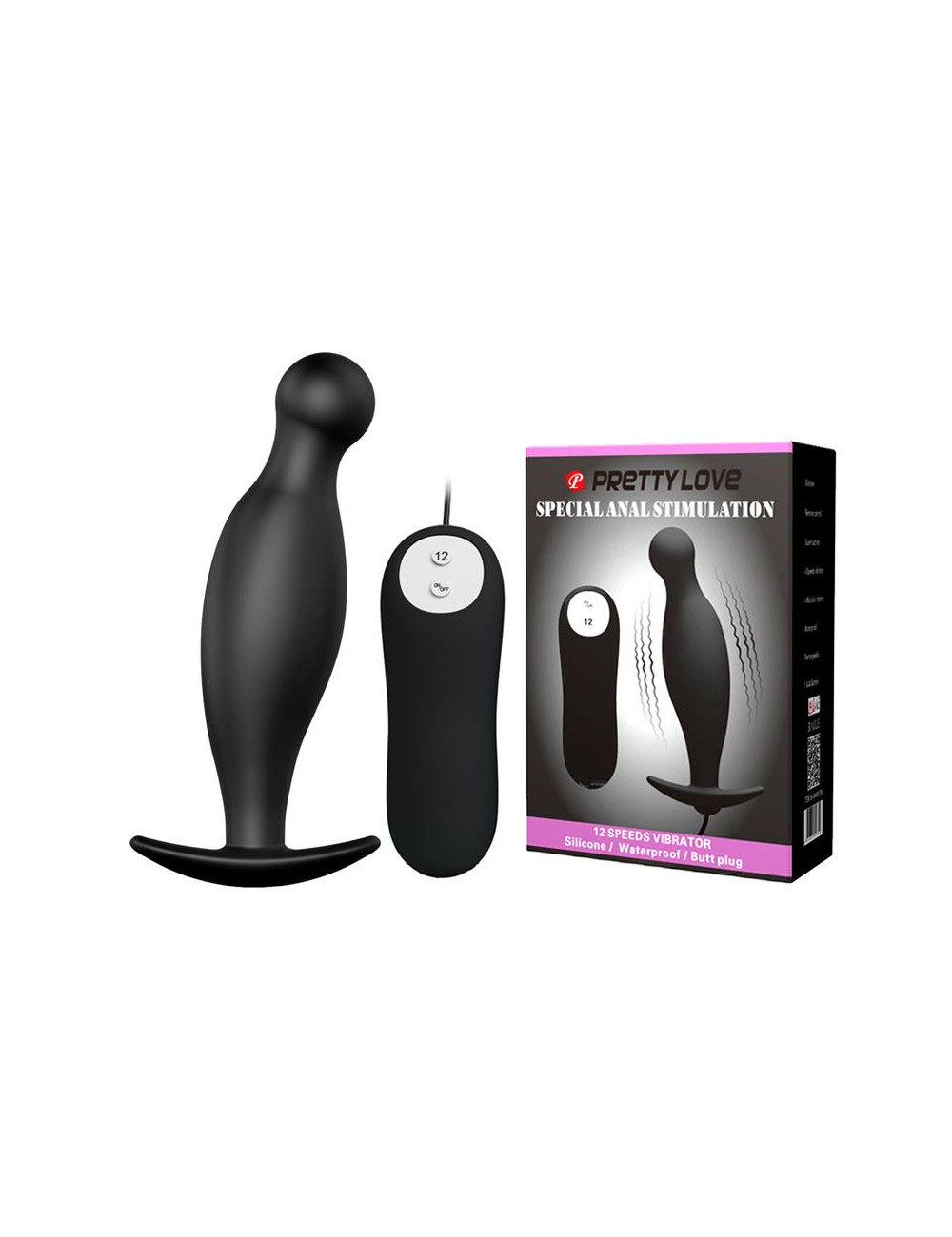 PRETTY LOVE - VIBR. SPECIAL ANAL STIMULATION 12 function