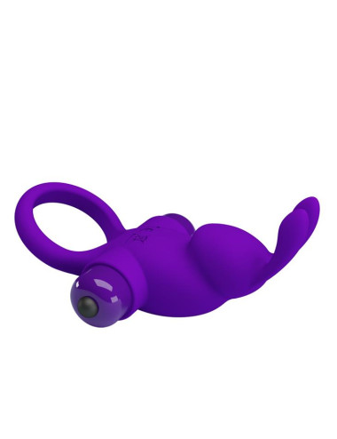 PRETTY LOVE - VIBRANT PENIS RING I Purple