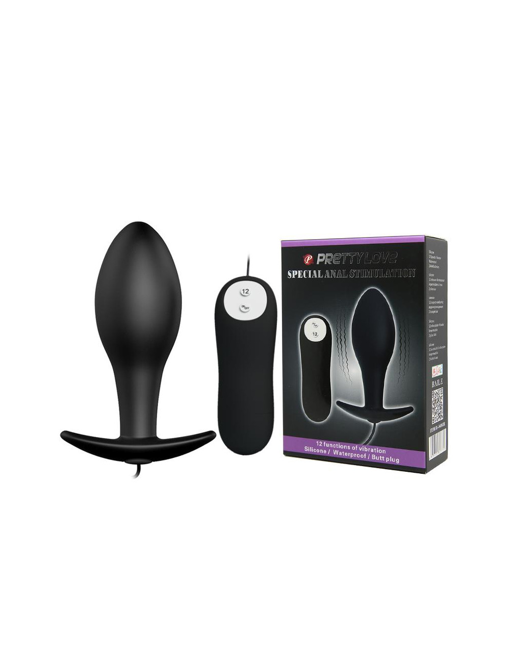 PRETTY LOVE - VIBR. SPECIAL ANAL STIMULATION 12 function