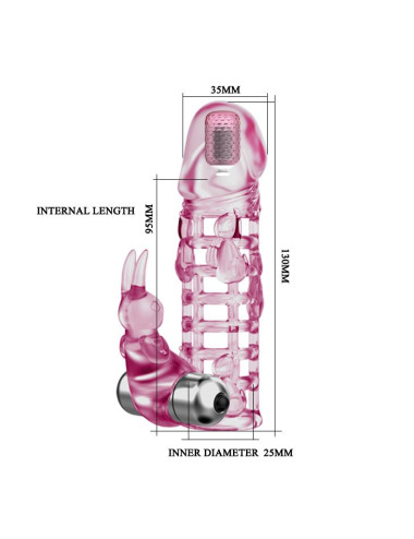 BAILE - ULTIMATE LOVE SLEEVE, Vibration 10 vibration functions