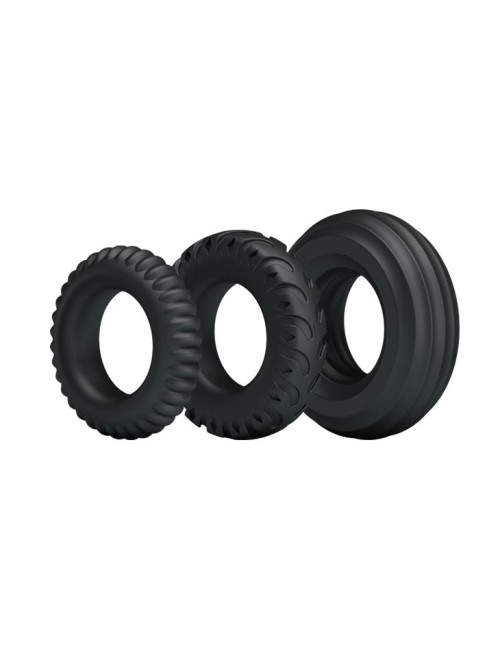 BAILE- THREE COCK RINGS SETS