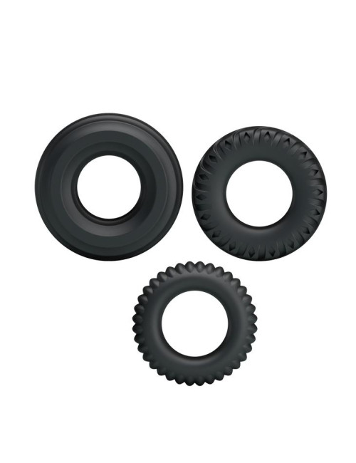 BAILE- THREE COCK RINGS SETS