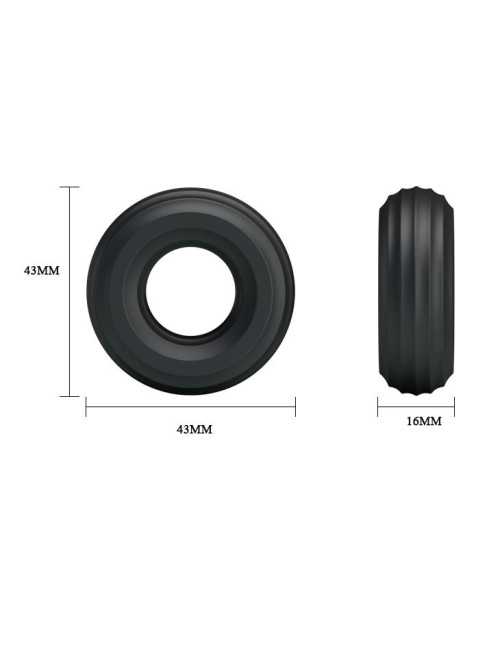 BAILE- THREE COCK RINGS SETS
