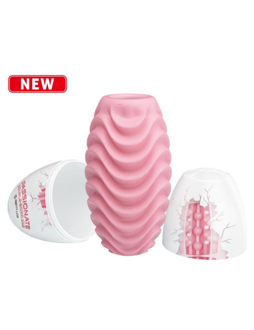 PRETTY LOVE - Passionate Double-Sided Egg pink