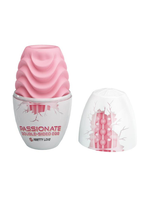 PRETTY LOVE - Passionate Double-Sided Egg pink